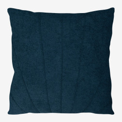 Almofada Drapeada Boucle Marinho